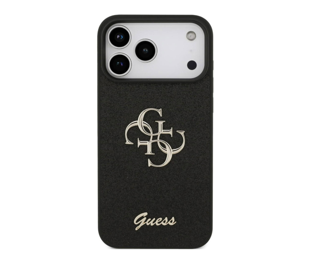 Guess Fixed Glitter Big 4G do iPhone 17 Pro Max czarny - 1365527 - zdjęcie 2